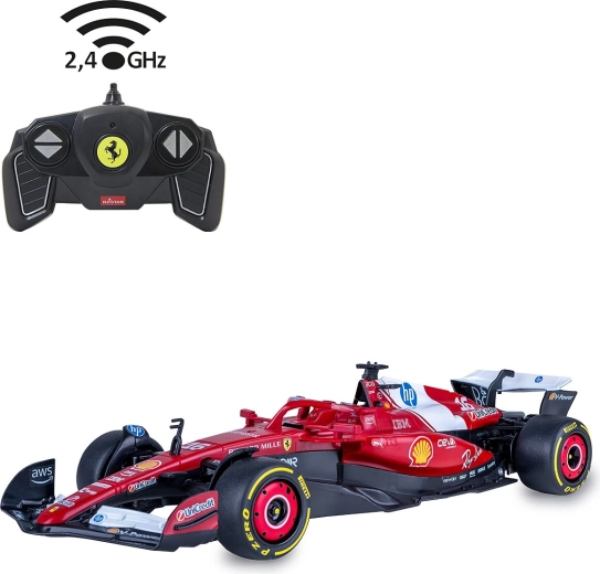 JAMARA Ferrari SF-25 RC-Formel-1-Wagen im Maßstab 1:18, rot