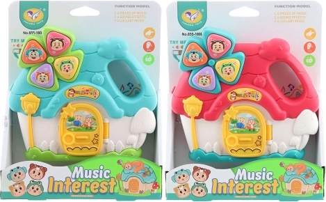 Musik-Spielhaus für Kinder mit Batteriebetrieb