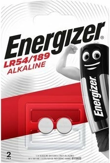 Energizer LR54/189 Alkaline-Knopfzellen 1,5 V, 2 Stk.
