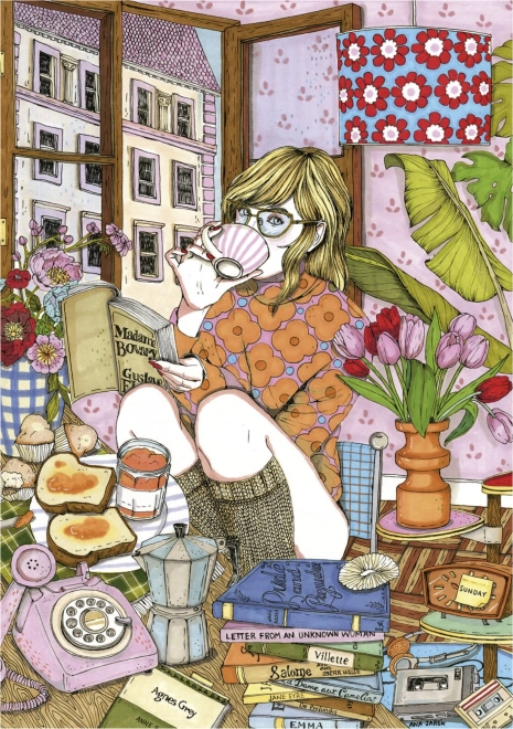 Puzzle Zeit für sich selbst 1000 Teile