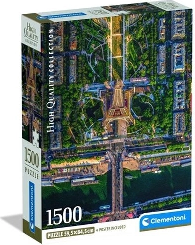 Clementoni Puzzle Flying Over Paris 1500 Teile