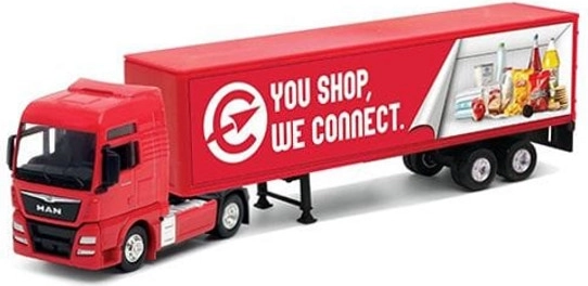 Welly Lkw 1:64