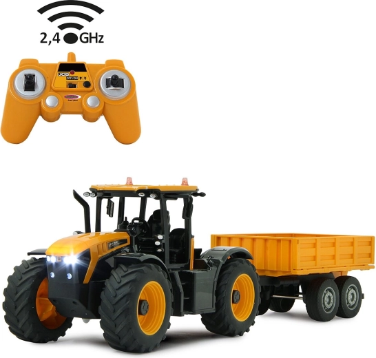 RC-Traktor JAMARA JCB Fastrac mit Kippanhänger