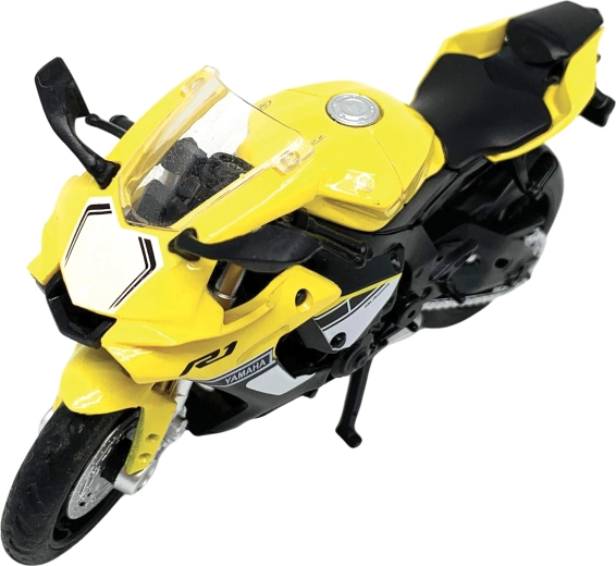 Metallmodell des Motorrads Yamaha YZF-R1 im Maßstab 1:18
