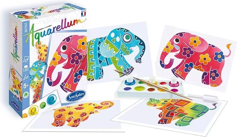 Sentosphere Aquarelle mini – Elefanten