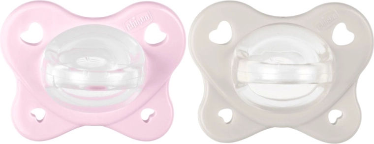 Chicco Schnuller PhysioForma Dual Soft Rosa 2–6 Monate (2 Stk.)