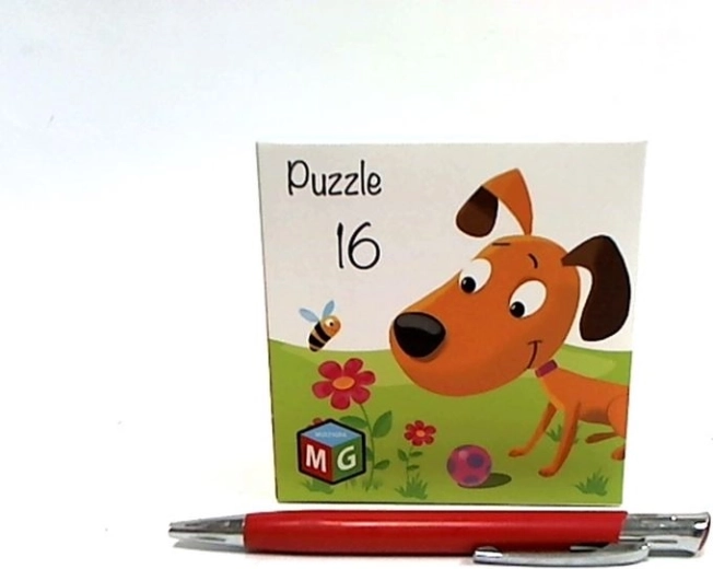 Puzzle Hündchen 16 Teile