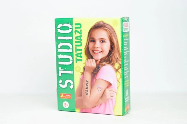 Set für temporäre Tattoos für Mädchen