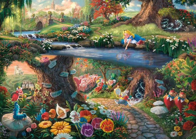 Puzzle Alice im Wunderland 1000 Teile