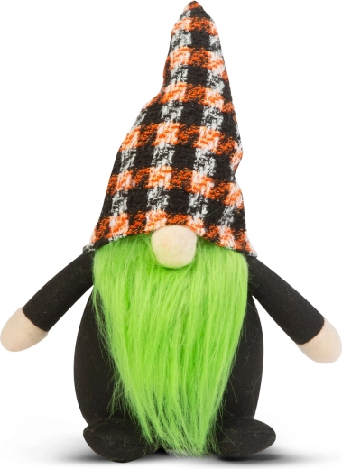 Skandinavischer Halloween-Wichtel, grün, 34 cm