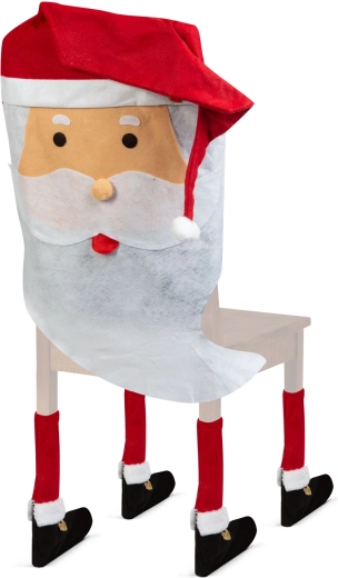 Weihnachtsstuhlbezug Nikolaus – 1 Stück