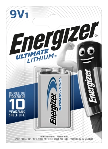 Energizer Ultimate Lithium 9V-Lithiumbatterie