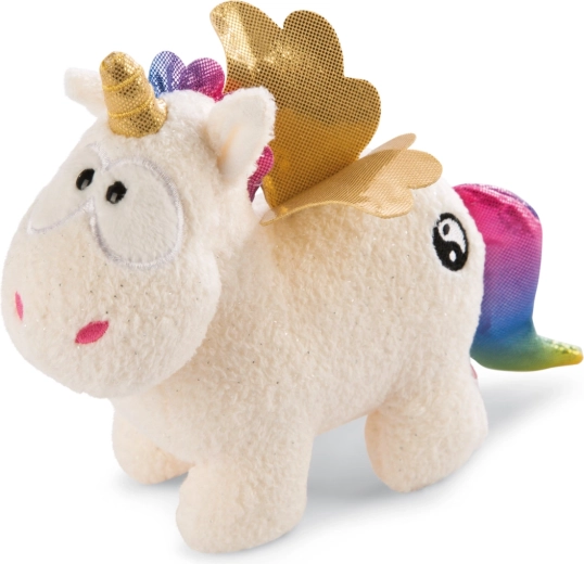 Plüsch-Einhorn NICI Yang Regenbogen 13 cm