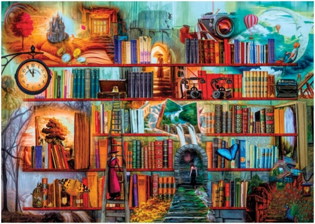 ANATOLIAN Puzzle Geheimnisvolle Bibliothek 3000 Teile