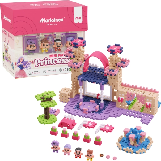 Bauset Mini Waffle Prinzessin 280 Teile Marioinex