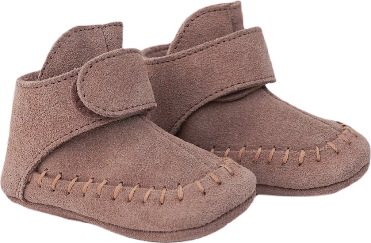 Lodger Walker Lederhausschuhe Mocassin Beaver (15–18 Monate)