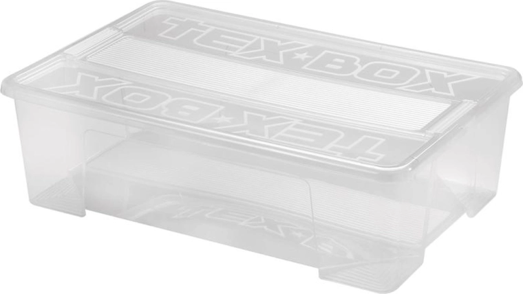 Kunststoff-Aufbewahrungsbox mit Deckel HEIDRUN 28 l