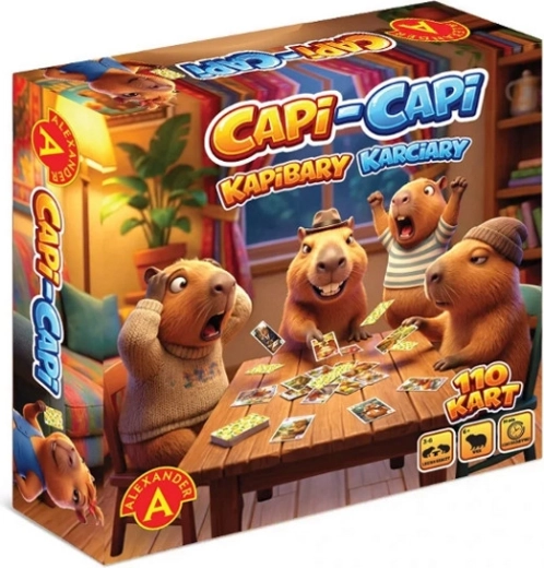 Capi-Capi – Capybaras spielen Karten