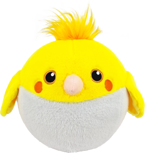 Plüschiger aufblasbarer Freund Küken 15 cm