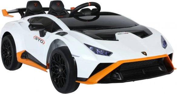 Elektrisches Kinderauto LAMBORGHINI STO Drift – weiß