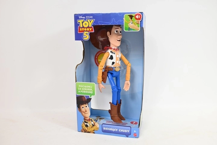 Disney Toy Story 5 interaktive sprechende Figur „Laufender Chudy“ (Polnisch)