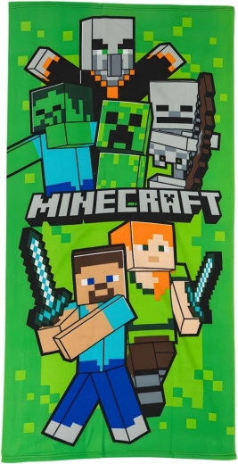 Kinder-Badetuch Minecraft Swordfight 70 × 140 cm
