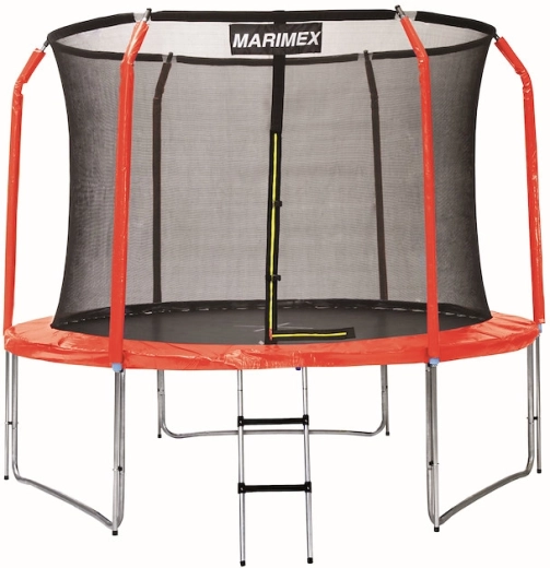Set aus Federabdeckung und Schutzmanschetten für Trampolin 305 cm, rot