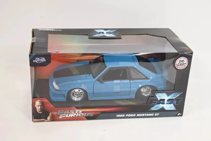 Jada Ford Mustang GT 1989 aus Fast & Furious im Maßstab 1:24