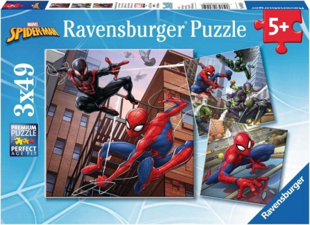 Ravensburger Puzzle Spider-Man 3x49 Teile