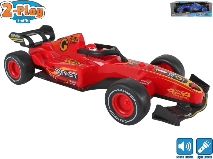 Formel mit Schwungradantrieb 2-Play Traffic 26 cm mit Licht und Sound