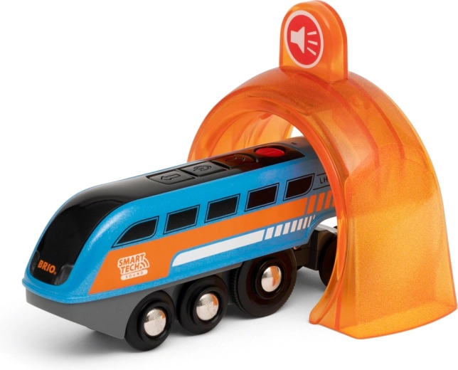BRIO Smart Tech Sound Aufnahme-Lokomotive mit Soundtunnel