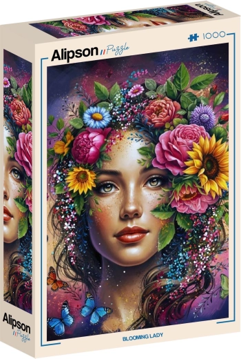 Alipson Puzzle „Die erblühte Dame“ 1000 Teile