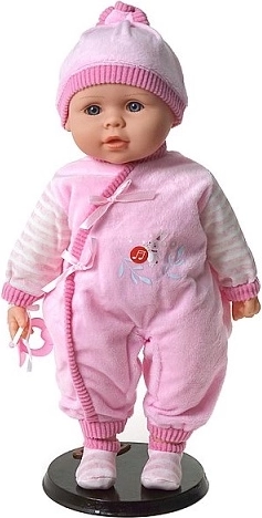 Sprechende und singende Babypuppe Bobas 40 cm