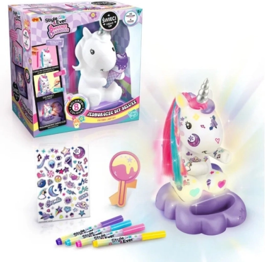 Set leuchtender Dekorationen – DIY Einhorn Deluxe