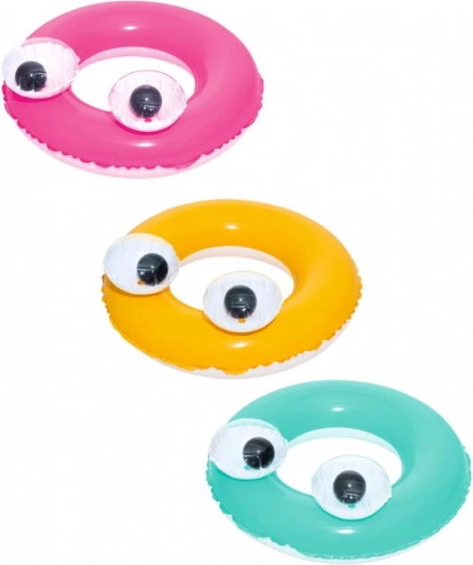 Bestway Kinder-Schwimmring aufblasbar mit Augen 61 cm - 1 Stück