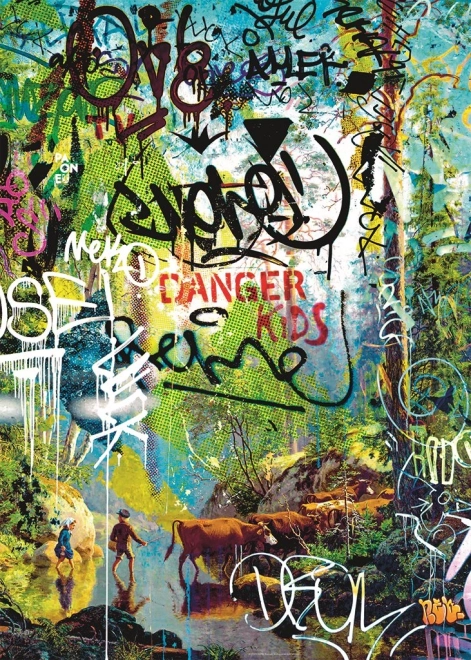 Heye Puzzle Rebrush! Gefährliche Kinder 1000 Teile