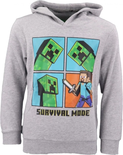Minecraft-Hoodie im Survival-Mode