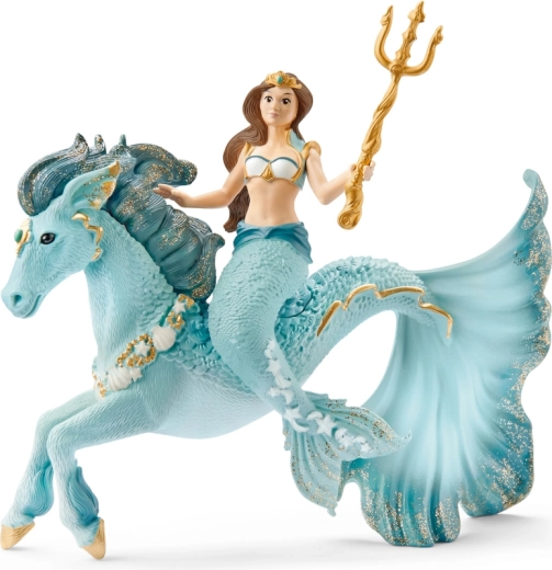 Schleich bayala Meerjungfrau Eyela auf Unterwasser-Einhorn