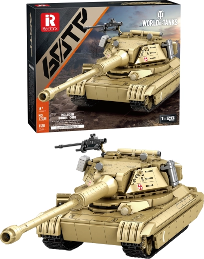 Bausatz des Panzers T-44 World of Tanks 1128 Teile