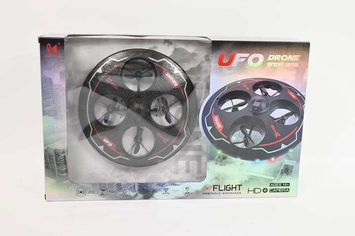 RC-Drohne im UFO-Design mit LED-Beleuchtung