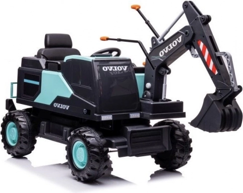 Elektrisches Spielzeugbagger Volvo blau