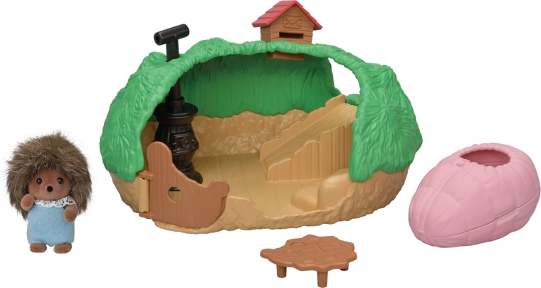 Sylvanian Families Geheimhäuschen für Baby-Igel