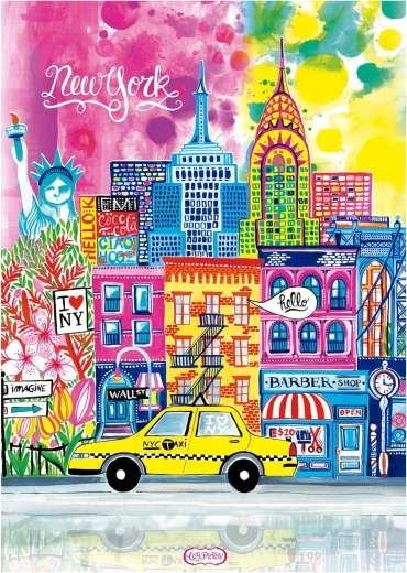 Educa Puzzle Car Pintos: New York 1000 Teile