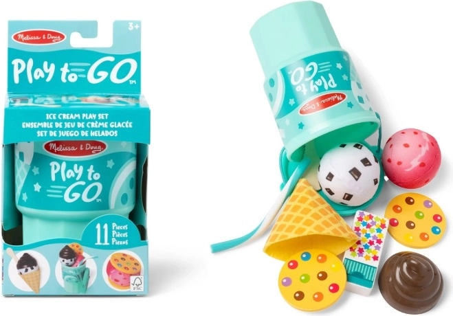 Melissa & Doug Mini-Eisdiele für unterwegs