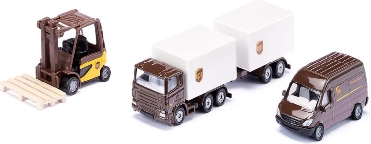 Komplette Welt der UPS Zustellung