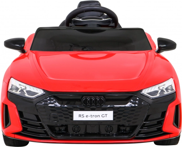 Elektrisches Kinderauto Audi RS e-tron GT mit 4x4, Fernbedienung und LED – Rot