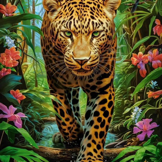 Puzzle Leopard in der Wildnis von Castorland, 2000 Teile