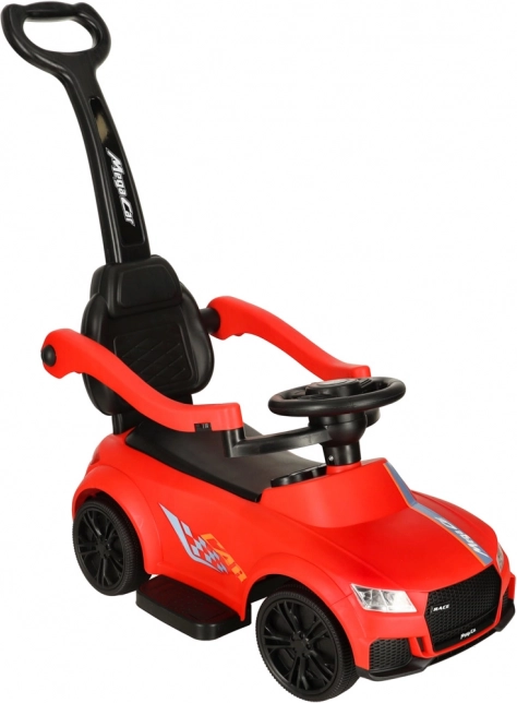 Rutschauto 3-in-1 mit Licht und Sound Rot – Rot