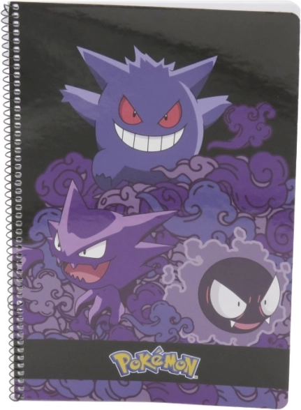 Pokémon Block A4 mit Spiralbindung - Gengar