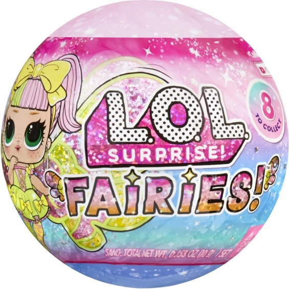 L.O.L. Surprise Feen-Püppchen Fairy Tots – kreative Flügel (Display 12 Stk)